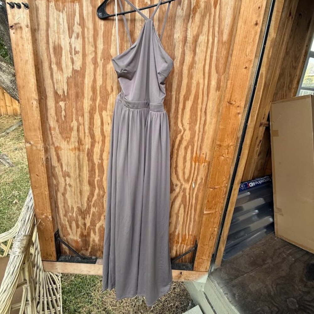 Hyfve Grey Formal Dress (Size L)